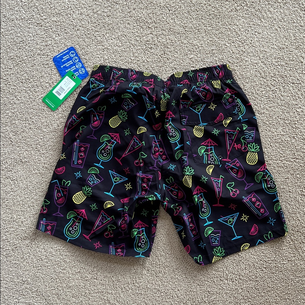 Tipsy Elves Neon Nightcap Swim Trunks - Picture 3 of 7